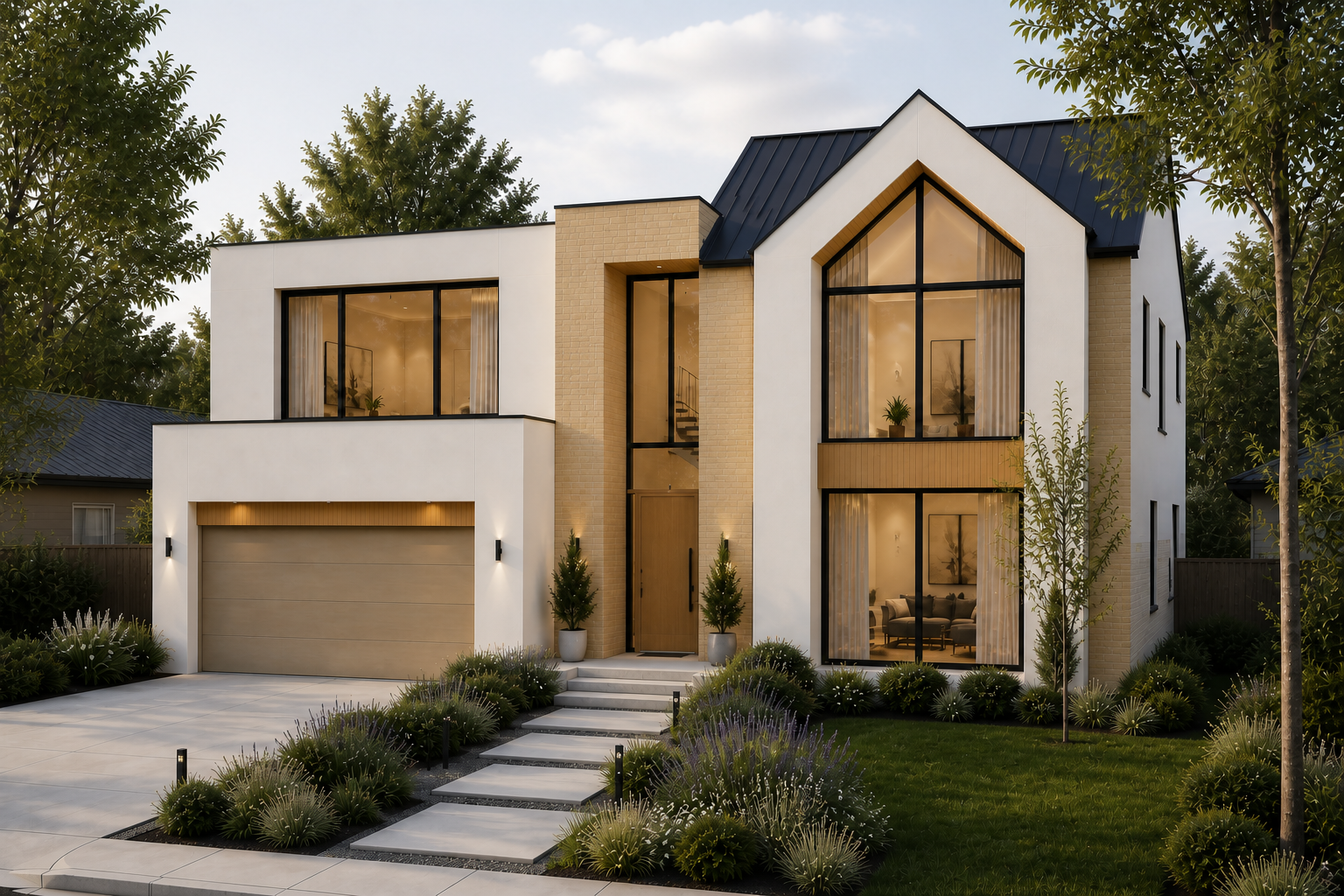 Townhomes + multifamily